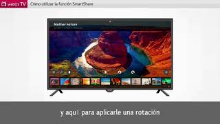 Cómo utilizar la función SmartShare en mi TV de tu LG Smart TV webOS [upl. by Akimed]