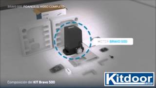 BRAVO 500  Automatismos para Puertas Correderas KITDOOR [upl. by Bledsoe613]