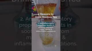 4 Reasons to Drink Rooibos Tea [upl. by Arbba]