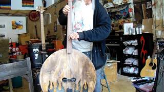 4 string washtub bass [upl. by Emad771]