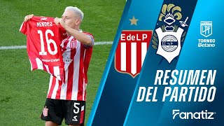 Estudiantes de La Plata 41 Gimnasia La Plata  Resumen del partido de hoy  TorneoBetano 2024 [upl. by Gessner721]