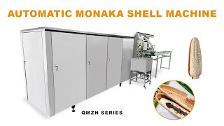 Automatic Corn Shaped Wafer Shell MachineMonaka Ice Cream Production LineSweet Corn Ice Cream [upl. by Landri]