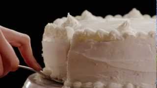 How to Make Heavenly White Cake  Cake Recipes  Allrecipescom [upl. by Farhsa]