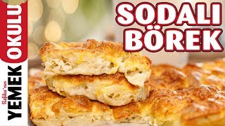 Hazır Yufkadan Peynirli ve Sodalı Kolay Börek Tarifi  Çıtır Börek Tarifleri [upl. by Ahseikan]