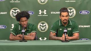 Colorado State Football Players Weekly Press Conference  Week 5 2024 [upl. by Atilrac]