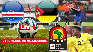 Cape Verde vs Mozambique Live Stream Africa Cup Nations AFCON Football Match Score Highlights Direct [upl. by Ciccia33]