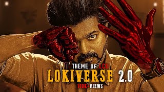 LEO  Lokiverse 20 Theme Video  Thalapathy Vijay  Kamal Haasan  Surya  Karthi Anirudh  Lokesh [upl. by Olifoet]