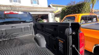 drop in bed liner installation 2020 chevy colorado [upl. by Ailyn]