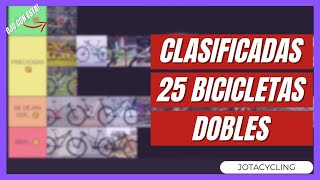 25 BICICLETAS MTB DOBLES CLASIFICADAS SEGÚN SU ESTÉTICA  JOTACYCLING [upl. by Mehcanem667]