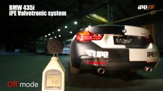 BMW 435i iPE Exhaust System [upl. by Sherrie]