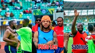 Oga Sabinus Poco Lee Odumodublvck Falz at TroosEkong Charity Match [upl. by Slinkman]