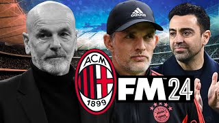 LALLENATORE GIUSTO DEL MILAN PER LA STAGIONE 20242025 SECONDO FOOTBALL MANAGER 2024 [upl. by Myers101]