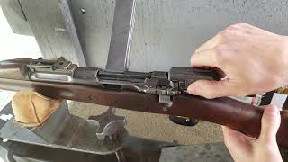 M1903 Mk1 Range Test Pedersen Device [upl. by Akemak286]