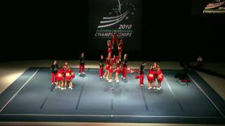 ECC 2010 Cheer All Female Viqueens Spirit 1 [upl. by Sidky]