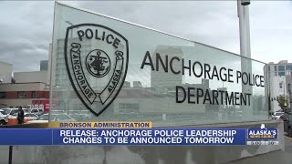 Leadership changes coming for Anchorage Police Department [upl. by Spearman]