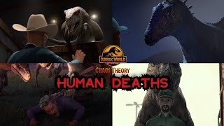 Every Human Death in Jurassic World Chaos Theory Season 1Kill Count [upl. by Marchall]