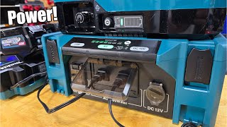 Makita BAC01 40V ConnectX Portable Power Station Review makita [upl. by Leyes]