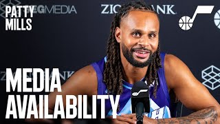 PATTY MILLS 202324 Media Day Availability 🎙️  UTAH JAZZ [upl. by Nybor]