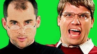 Epic Rap Battles Of History  Behind the Scenes  Steve Jobs vs Bill Gates [upl. by Helgeson]