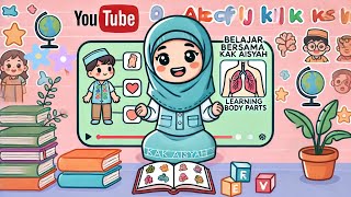 Belajar Anggota Badan Didi n Friends versi Arab dari Kak Aisyah [upl. by Nunnery472]