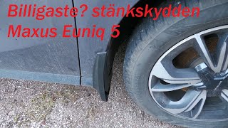 Unboxing Stänkskydd till Maxus Euniq 5 från Amazonse Billigaste [upl. by Yarg]