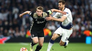 Matthijs De Ligt Ajax vs Tottenham ● Toughest Match Yet  HD [upl. by Emolas568]