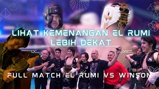 EXCLUSIVE EL RUMI VS WINSON REYNALDI DARI SUDUT RING FULL FIGHT HD  EL RUMI TV  FIGHT DAY [upl. by Esnohpla683]