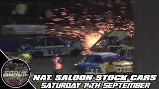 2L Saloon Stock Cars  Meeting Highlights Skegness  14924 [upl. by Vasilis]