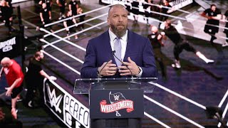 Triple H calls Tampa Bay the genesis for the future of WWE WWE Exclusive March 7 2019 [upl. by Grizel741]