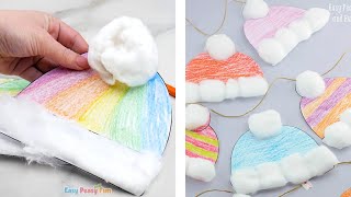 Winter Hats Craft for Kids – Perfect Classroom Craft [upl. by Perot]