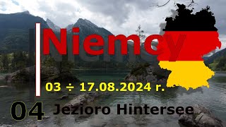 04 Niemcy 2024  Jezioro Hintersee [upl. by Onia]