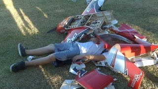 Horrific Fatal RC Plane Crash at SPCA Flying Field  INTO CROWD [upl. by Namhcan808]