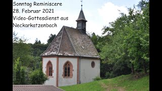 Reminiscere  VideoGottesdienst aus Neckarkatzenbach [upl. by Myke736]