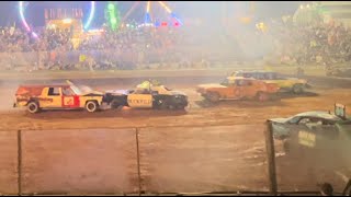 2024 DanvillePittsylvania County fair Full Size Stock Demolition Derby [upl. by Pedaiah]