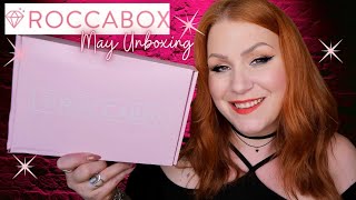 UNBOXING ROCCABOX MAY 2022 SUBSCRIPTION £15 BEAUTY BOX WORTH £118 [upl. by Hertzog]