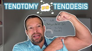 3 Reasons Why Biceps Tenodesis is Better Than Tenotomy [upl. by Atterol]