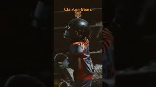 Clairton 🐻 Vs The Hurricanes youthfootball espn football 8ufootball 💪🏾 [upl. by Raseac]