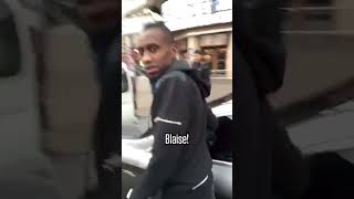 Mamadou Sakho bumped into Blaise Matuidi in Paris 🤣 via mamadousakhoIG shorts [upl. by Hynda210]