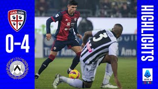 CAGLIARIUDINESE 04  HIGHLIGHTS REAL AUDIO 🔊  18ª GIORNATA SERIE A [upl. by Celestine]