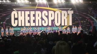 Stingray Allstars Orange Cheersport 2015 Day 1 [upl. by Pren4]