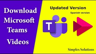 How to use Destreamer  Download Microsoft Stream Videos Spanish Version  Updated Video [upl. by Bromleigh35]