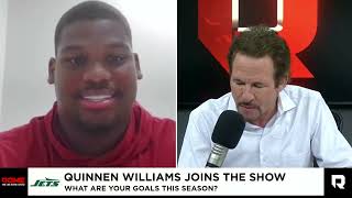 Jim Rome on his Quinnen Williams interview  Aug 23 2024 [upl. by Scheers586]