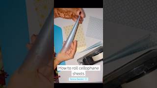 Learn how to roll cellophane sheets cellophane hennacone tutorial explore shorts hennaart [upl. by Giglio898]