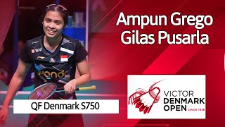 QF Besar Denmark S750  Live Badminton Reaction [upl. by Jocko]