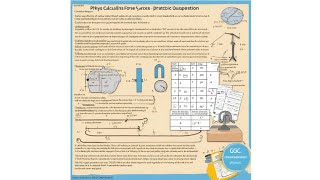 GCSE Physics Calculating Forces Practice Question gcse gcses gcseexam [upl. by Eugenie625]