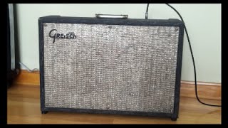 1965 Valco Gretsch 6162 TremoloReverb SERVICE amp DEMO [upl. by Wilie]