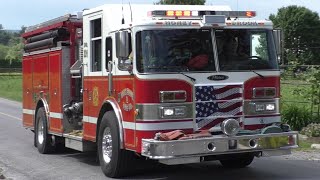 Honey Brook Fire Company Engine 331 Responding 61120 [upl. by Fretwell]