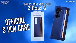 Official S Pen Case for the Samsung Galaxy Z Fold 6 [upl. by Chae]