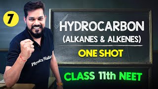 HYDROCARBON  Alkanes and Alkenes  COMPLETE CHAPTER  ConceptsPYQs  Class 11th NEET [upl. by Colner]