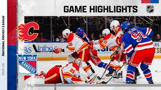 Flames  Rangers 26  NHL Highlights 2023 [upl. by Luke311]